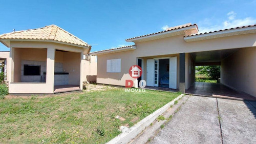 Casa Com 3 Dormitórios À Venda, 115 M² Por R$ 250.000,00 - Meta - Balneário Arroio Do Silva/sc - Ca2138