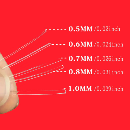 Hilo Nylon Elástico Para Bisutería 8/1mm 100m 1 Carrete