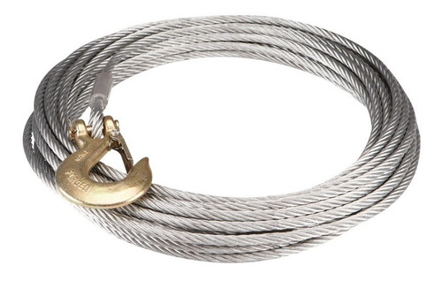 Cable De Acero Para Winch Grado Avion 3/8 PuLG X 20 Mts