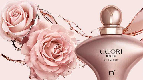 Perfume Ccori Rose + Crema Perfumada Ccori Rose 