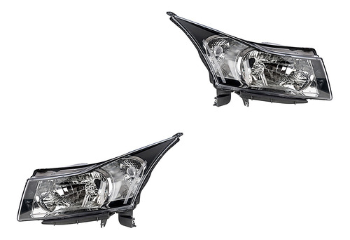 2 Faros Delanteros Depo Chevrolet Cruze Del 2010 Al 2016