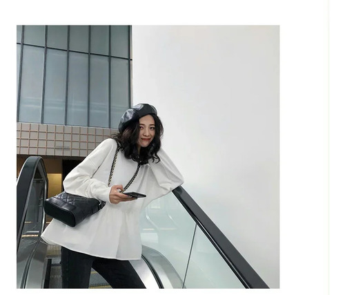 Sudadera Casual Con Capucha Holgada Para Mujer - Moda De Oto
