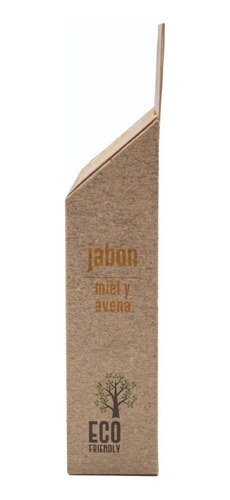 Imagen 6 de 8 de 100 Pack Jabón Artesanal Natural Miel Avena 100 G Bam Boo!