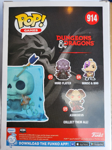 Funko Pop Original Gelatinous Cube Convention