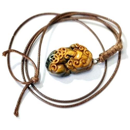 Collar Feng Shui Pixiu- Natural ( San José)