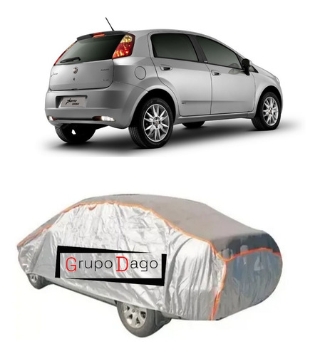 Funda Cubre Auto Antigranizo Impermeable Para Fiat Punto