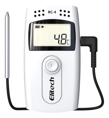 Elitech Rc4 Data Logger De Temperatura Con Certificado Ema