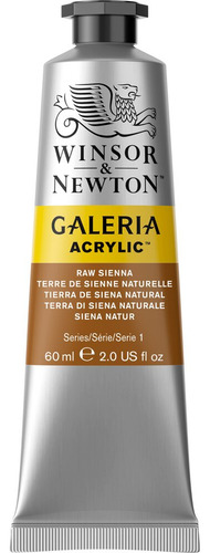 Pintura acrílica Winsor & Newton Galeria Raw Sienna 60 ml