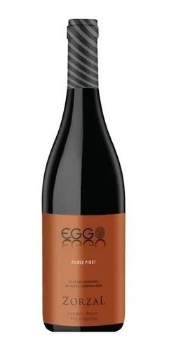 Vino Zorzal Filoso Pinot Eggo 750ml X3 Unidades