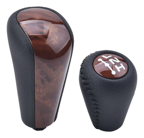 2 Peças Car Shifter Lever Gear Shift Knob Para Toyota Prado