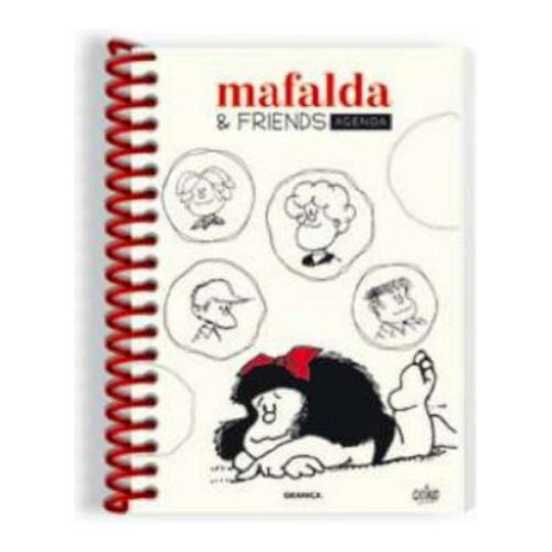 Agenda Espiral Mafalda Muñeca Perpetua - Granica