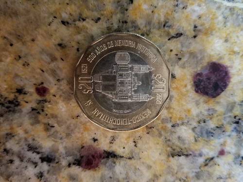 Moneda 20 Pesos Del 500 Visentenario 