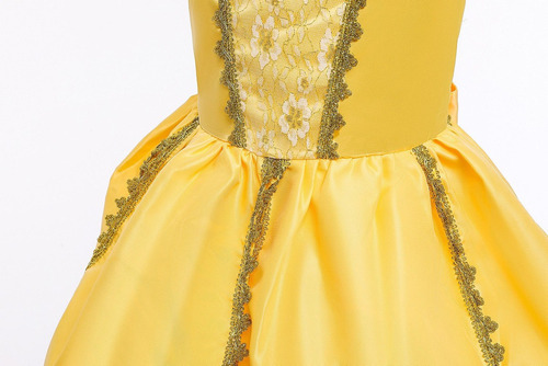 La Bella Y La Bestia Vestido De Princesa De Belleza Vestido