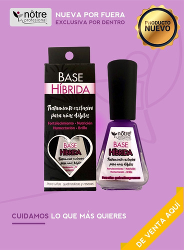 Uñas - Base Hibrida Notre