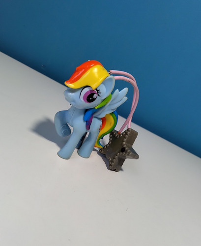 Pony Rainbow Dash (my Little Pony) Mini Hasbro 2013 (Usado)