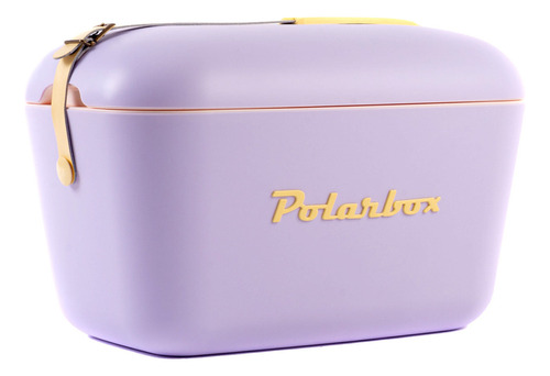 Cooler Caixa Termica Polarbox Retrô Vintage 12l Portátil Cor Lilás