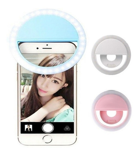 Aro De Luz Led Celular Selfie Anillo Ring Light 36 Led 3 Mod