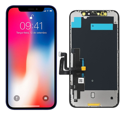 Tela Frontal Display Compatível iPhone XR Vivid A1984 A2106