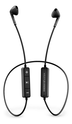 Audífonos Energy Sistem Style Bluetooth Con Cable Negro