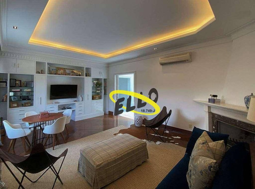 Imagem 10 de 30 de Jardim Mediterrâneo - 5sts. Mansão Clássica Maravilhosa E Impecável! - Ca5015