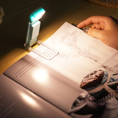 Luces De Lectura Para Libros En La Cama, Portátiles, Led, Co