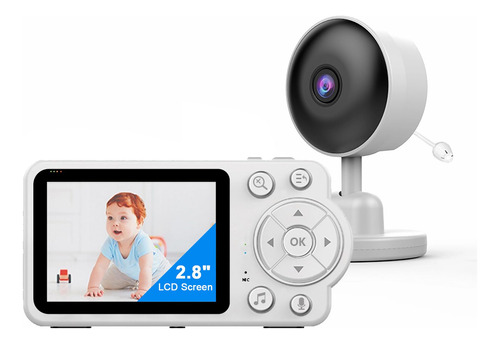 Dosilkc Monitor De Video Para Bebes Con Camara Y Audio, Moni
