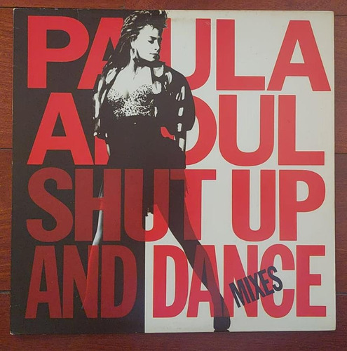 Paula Abdul Shut Up And Dance  Lp Vinilo Brasi 90 Mx