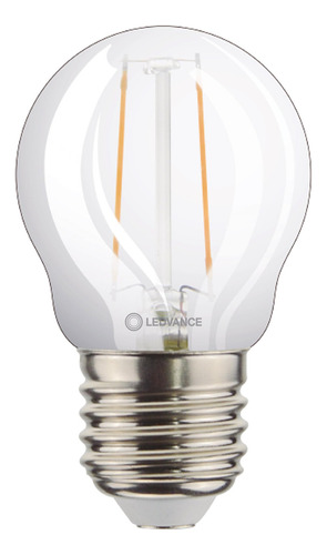 4x 7019183 - Led Bolinha Clara 2,5w 2700k Biv E27 Ledvance