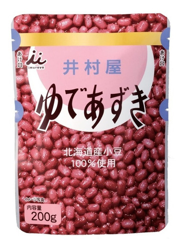 Frijoles Rojos Endulzados Anko Imuraya 200g Importado Japón