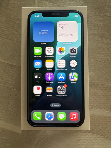iPhone 12 De 128gb Color Azul (usado) (Usado)