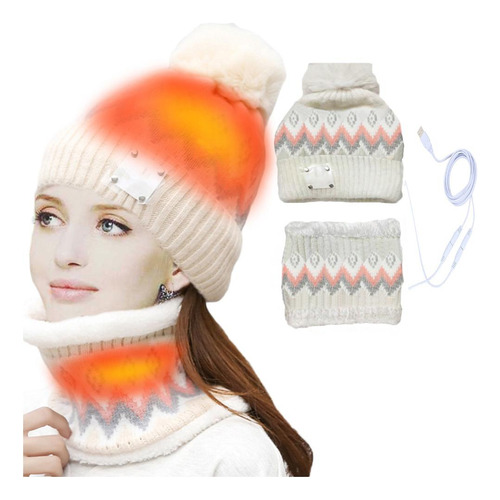 Gorro Eléctrico Con Calefacción Térmica, 2 Unidades, Usb, Ca