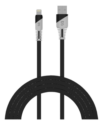 Cable Tipo C A 8 Pin Carga Rapida 1 Metro Gowin Color Negro