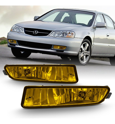 Para Acura Tl Parachoque Conduccion Reemplazo Amarillo Lente