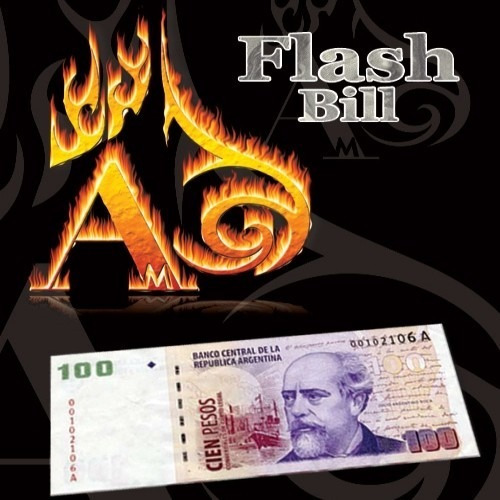 12 Billetes Flash Argentina Magia Trucos / Alberico Magic