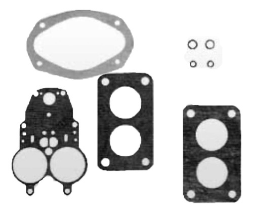 Juntas Carburador Renault 12 Break Solex C34