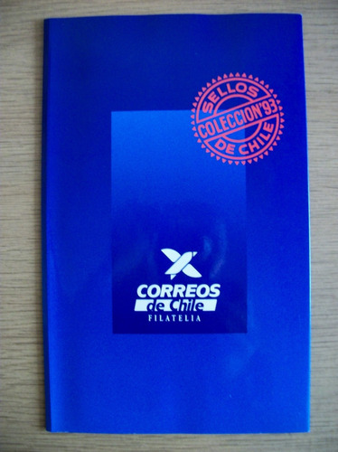 Carpeta Coleccion Sellos Mint De Chile 1993 Completa (rg)