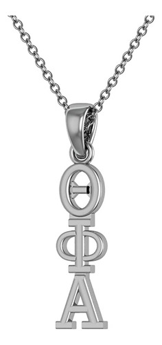 Theta Phi Alpha Collar De 18 , Plata De Ley