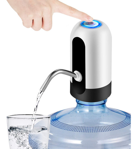 Joyhill Dispensador De Agua Eléctrico Plegable Usb 5 Galones