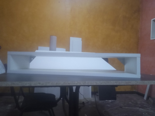 Estante Flotante Combo Soporte Fijo 63 Smart Lcd Tv Consolas