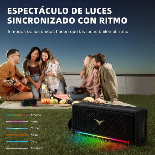 Altavoces Bluetooth Portátiles, Altavoz Inalámbrico Resisten