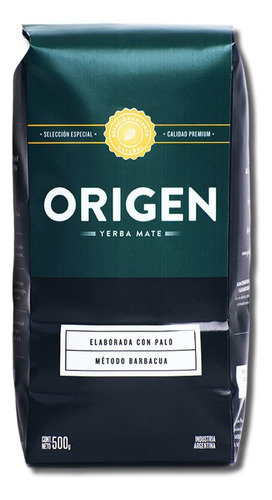 Yerba Mate Origen Babacuá 500g