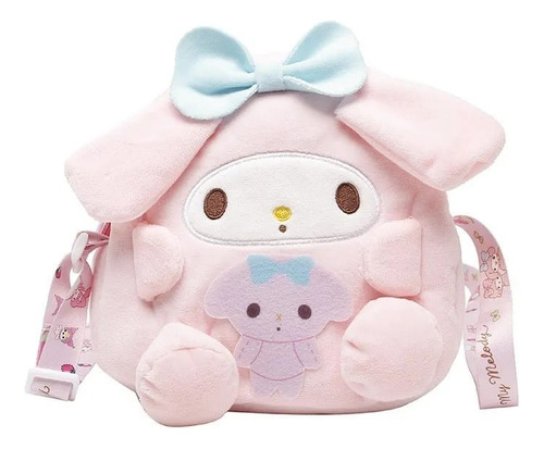 Cartera Bandolera De Peluche Sanrio Pompompurin My Melody