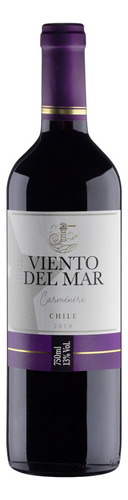 Vinho Carménère Viento del Mar 2019 750 ml