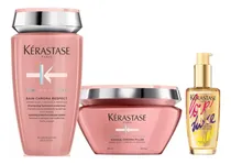 Comprar  Kérastase Bain Chroma  Respect + Masque + Elixir Ultim