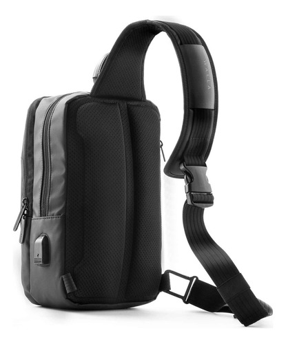 Imagen 7 de 10 de Mochila Walla Apex Sling Bag Bandolera Urbana Viaje Cruzada