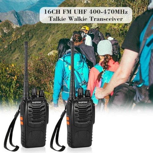 Pack 2 Walkie Talkies Baofeng Bf-888s Genérica
