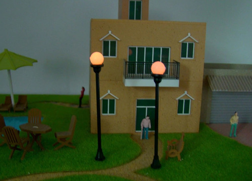 Imagen 3 de 3 de 10 Farol Arbotante Maqueta Modelo Diorama Mod 2 Esc 1:100
