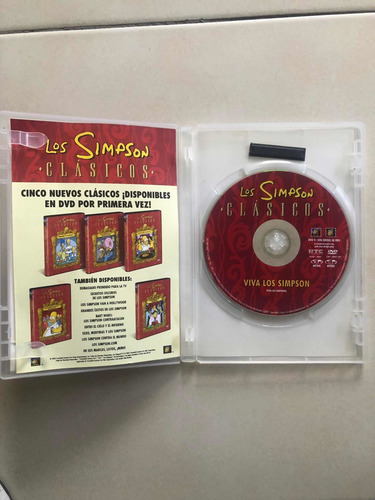 Los Simpson Dvd Casicos Viva Los Simpson (Usado)