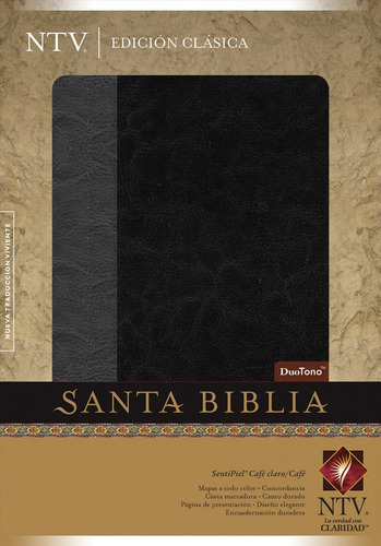 Biblia Ntv Edicion Clasica Negro/gris