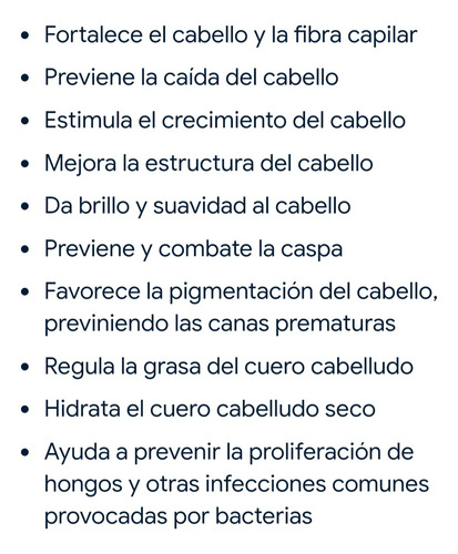 Shampoo Con Extracto De Romero